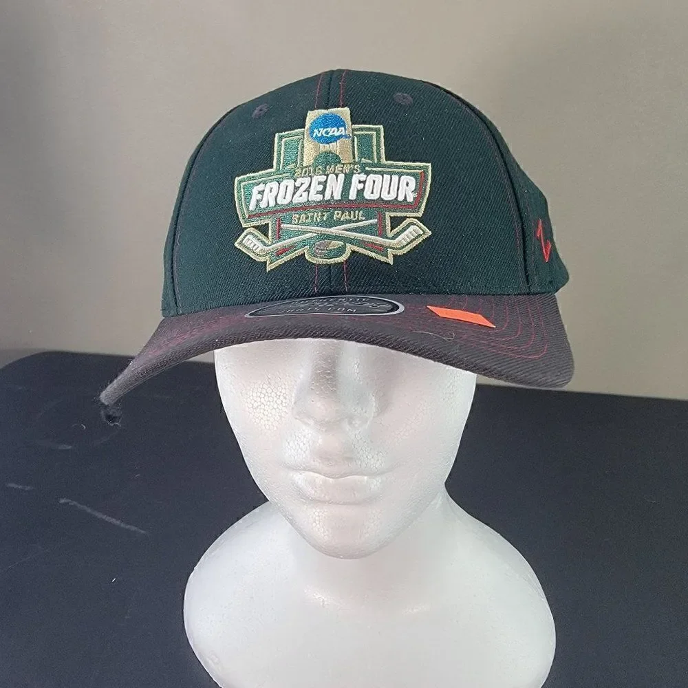 Frozen Four 2018 Green Snapback Hat by Zephyr